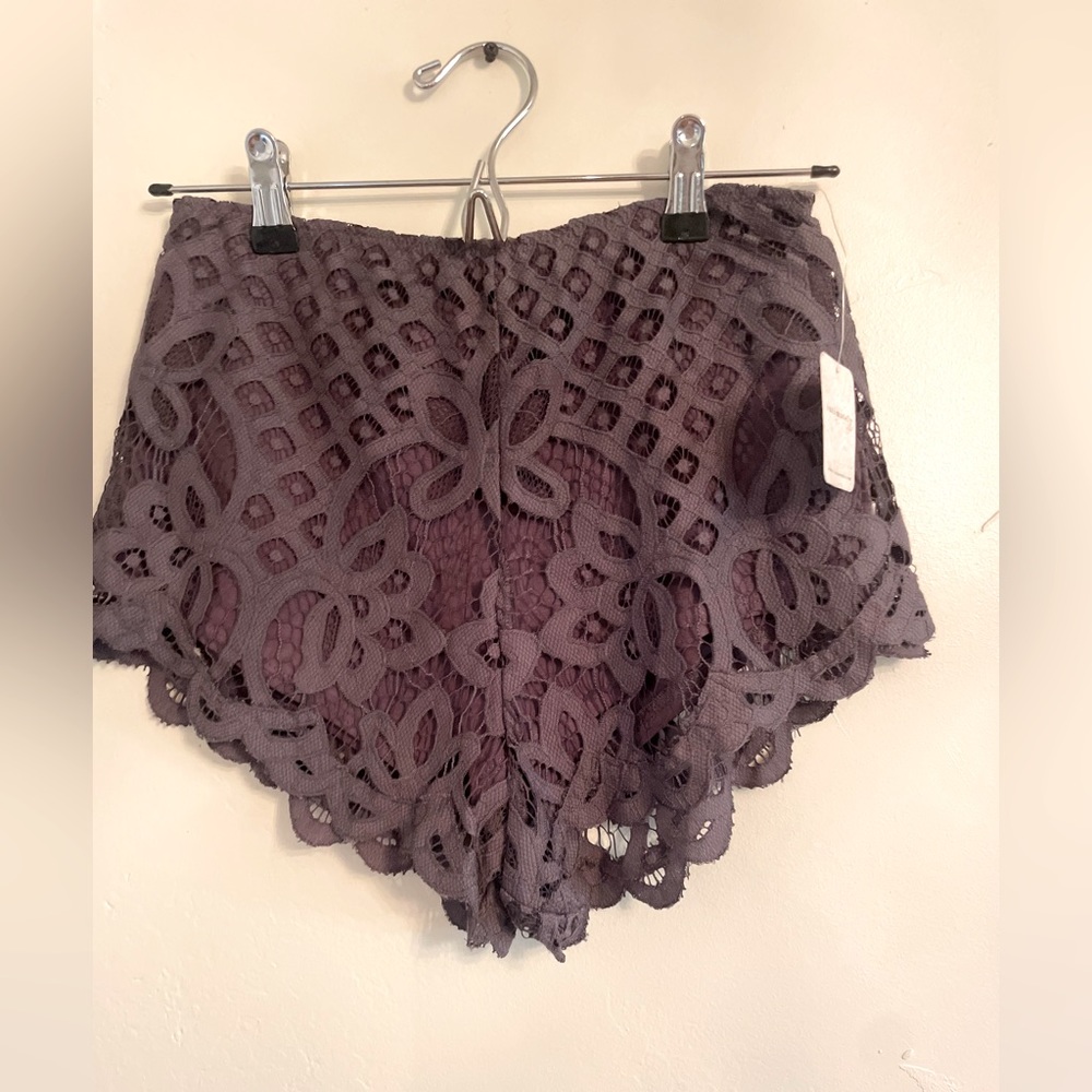 Free People lace shorts